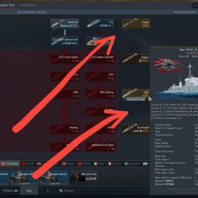 (فروخته شد) اکانت وارتاندر بیشمار یونیت پرمیوم کد #5