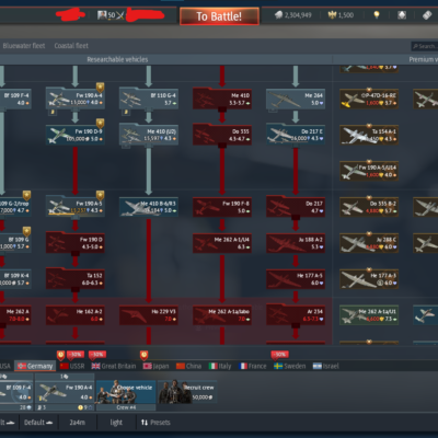 (فروخته شده) اکانت استارتر وارتاندر، زمینی آلمان فول (Leo 2A4M) کد #19
