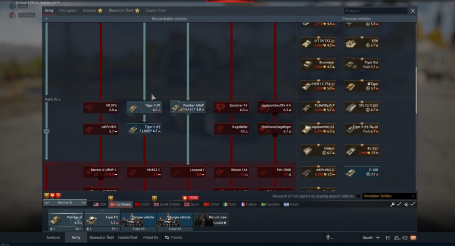 (فروخته شد) اکانت وارتاندر کد #18