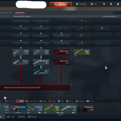 خرید اکانت وارتاندر War Thunder با ۳۵ یونیت پرمیوم و ۳ کپن و ۱۰ تالیسمان کد #17