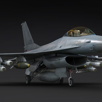 موارد قابل دریافت ایونت Workhorse  دریافت هواپیما F-16A مخصوص وارتاندر