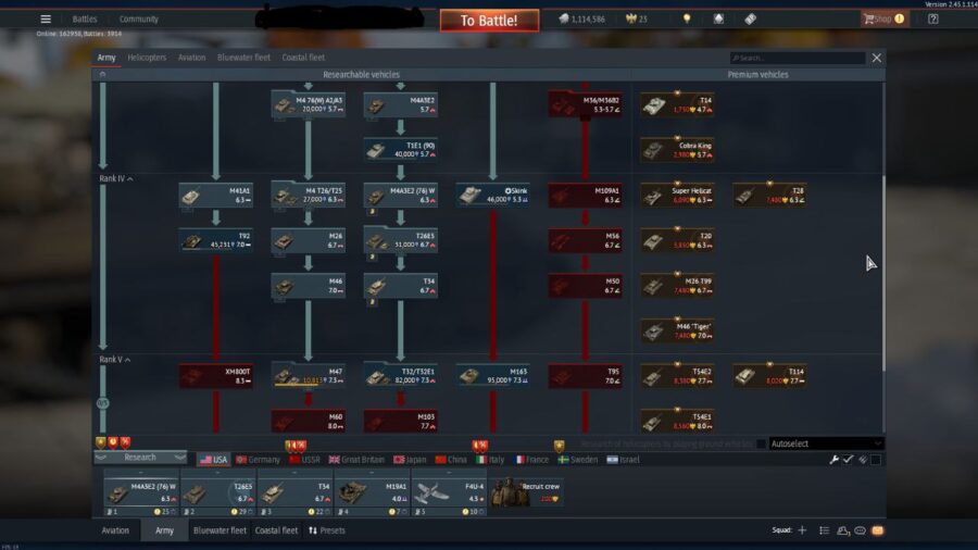 (فروخته شد) اکانت وارتاندر دارای ۴ فکشن دارای object 292 (مخصوص پلی استیشن و پی سی) کد #22