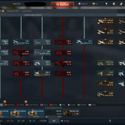 (فروخته شد) اکانت وارتاندر دارای پرشین تامکت , زمینی آمریکا و آلمان 10.7 , هوایی آمریکا 9 به همراه اک استیم با 80 دلار گیم #32