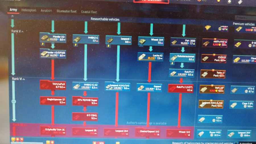 (فروخته شده) اکانت وارتاندر دارای f14 ایرانی، ابرامز کلیک بیت پرمیومی و ... فکشن امریکا هوایی زمینی و المان #31