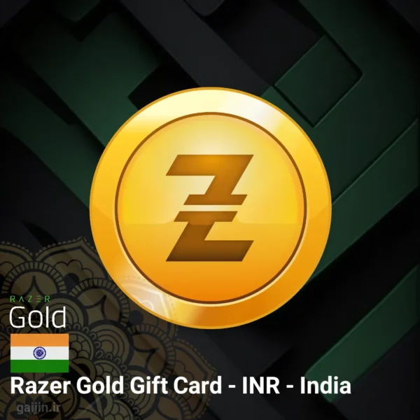 خرید گیفت کارت ریزر گلد هند (تحویل خودکار)