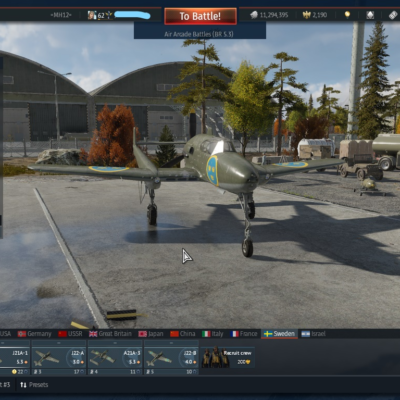 خرید  اکانت وارتاندر سوئد فقط تانک با 2100 گلدن ایگل و هواپیما رنک V کد #28