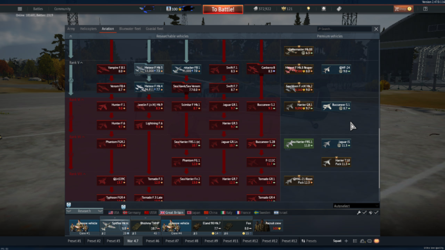 خرید اکانت وارتاندر دارای پرشین تامکت ، فکشن اسراییل زمینی و هوایی فول ، 4 فکشن دیگر تا رنک 5 و 6 کد #30