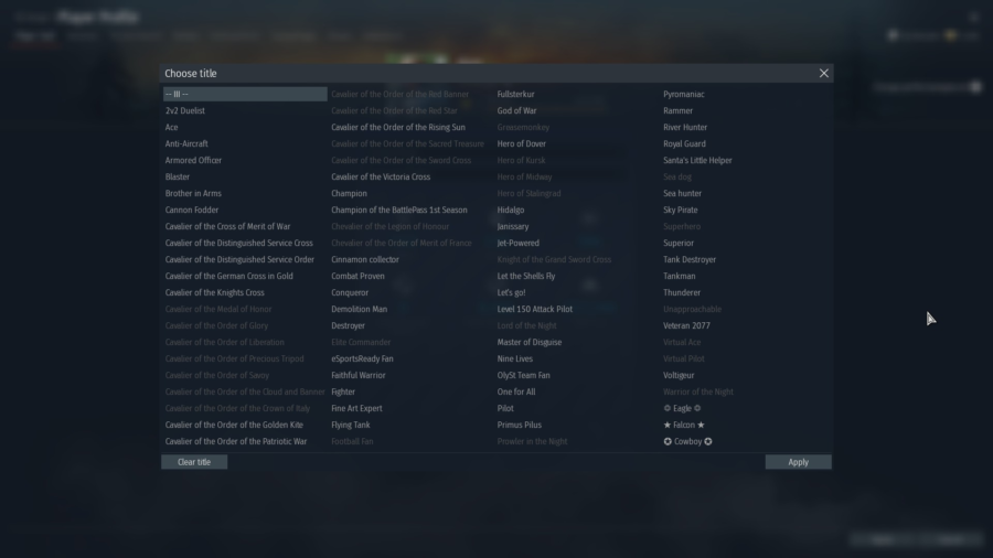خرید اکانت قدیمی وترن وارتاندر با بیش از 1400 یونیت مختلف و بیش از 80 پریمیوم کد #27