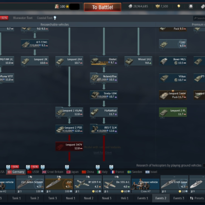 خرید اکانت قدیمی وترن وارتاندر با بیش از 1400 یونیت مختلف و بیش از 80 پریمیوم کد #27