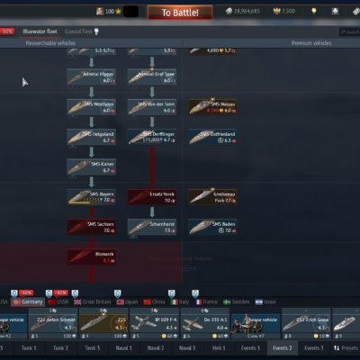 خرید اکانت قدیمی وترن وارتاندر با بیش از 1400 یونیت مختلف و بیش از 80 پریمیوم کد #27