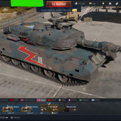 (فروخته شد) اکانت وارتاندر Type 90 (B) – premium F-4EJ ADTW MiG-15bis ISh کد #39