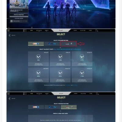 خرید ولورانت پوینت Valorant Points آمریکا (تحویل خودکار)