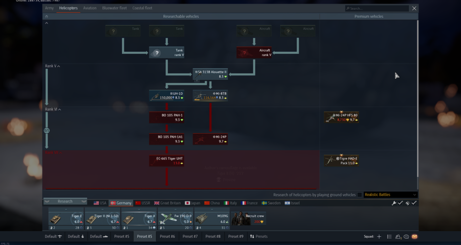 خرید اکانت وارتاندر دارای (G) F5-A ایونتی سوئد دارای MAUS المان تا رنک 6 کد #40