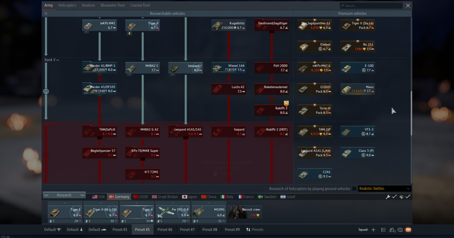 خرید اکانت وارتاندر دارای (G) F5-A ایونتی سوئد دارای MAUS المان تا رنک 6 کد #40