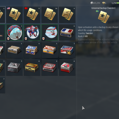 (فروخته شد) اکانت وارتاندر کد #44