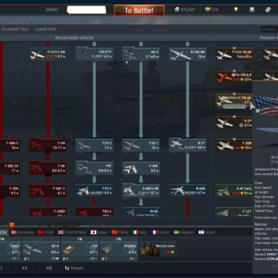 خرید اکانت وارتاندر دارای فکشن آلمان،شوروی،آمریکا کد #48 (پین شده)