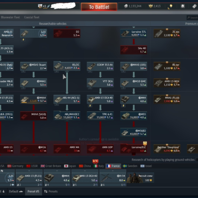 خرید اکانت وارتاندر f4s با amx 30 super + رنک بالای زمین و هوای آمریکا کد #41