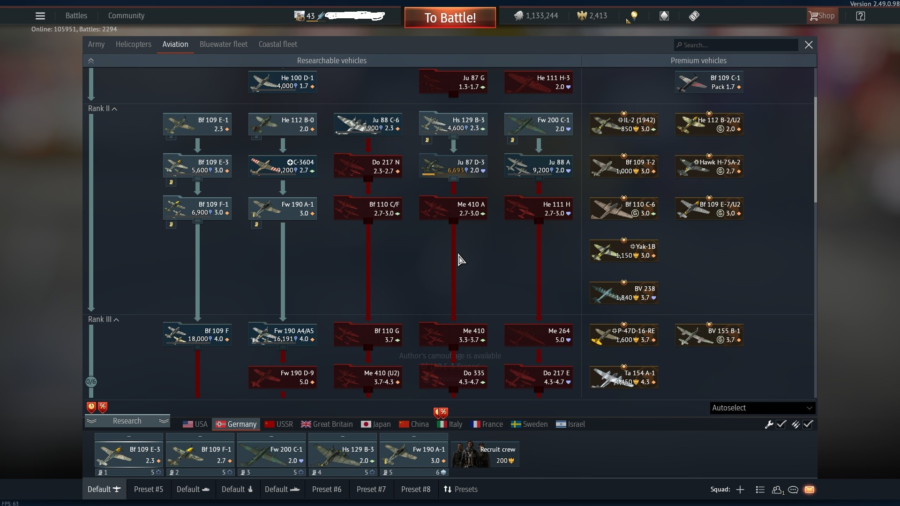 خرید اکانت وارتاندر f4s با amx 30 super + رنک بالای زمین و هوای آمریکا کد #41