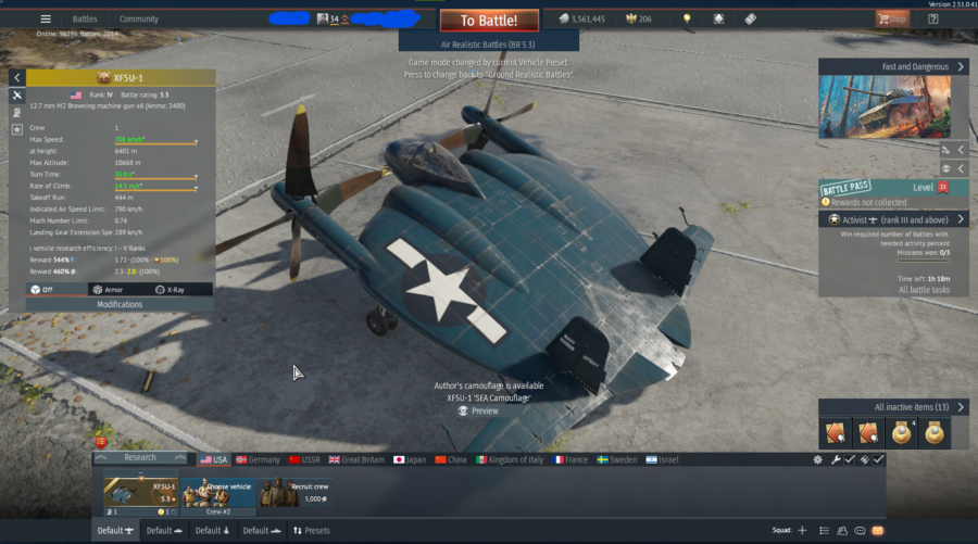 (فروخته شد) اکانت استارتر وارتاندر با یونیت ایونتی قابل فروش کد #46 (پین شده)