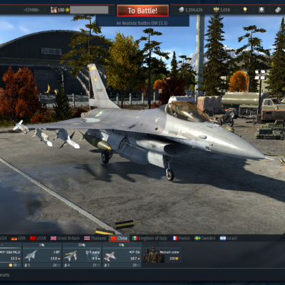 خرید اکانت وارتاندر هوایی ۳ فکشن فول(آلمان-چین-بریتانیا)+۱فکشن دریایی کد #47