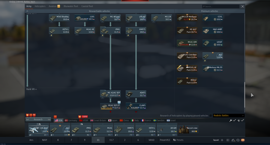 خرید اکانت وارتاندر 2 فکشن فول + f14 ایرانی و یونیت های پرمیوم زیاد کد #43