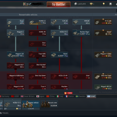 خرید اکانت ناب وارتاندر با 7 یونیت پرمیوم (شوروی تا رنک 6 باز شده-4 یونیت پرمیوم درجه یک تاپ تیر) کد #53 (پین شده)