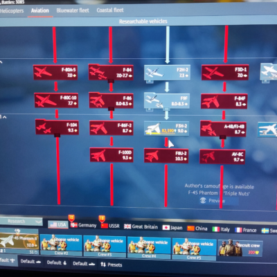 (فروخته شد) اکانت وارتاندر با سه وسیله پریمیو در آمریکا و شوروی کد #50 (پین شده)