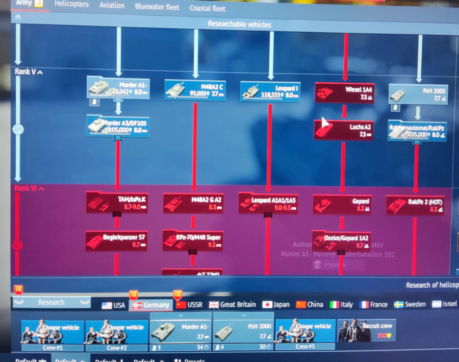 (فروخته شد) اکانت وارتاندر با سه وسیله پریمیو در آمریکا و شوروی کد #50 (پین شده)