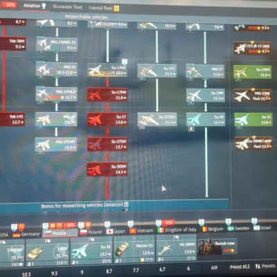 خرید اکانت وارتاندر دارای ۴ فکشن روسیه آلمان ژاپن چین کد #54