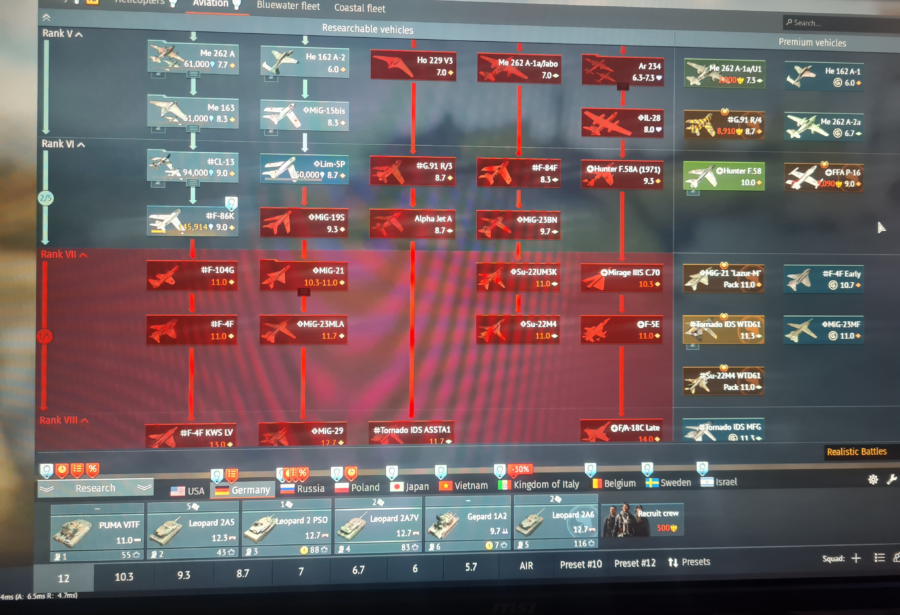 خرید اکانت وارتاندر دارای ۴ فکشن روسیه آلمان ژاپن چین کد #54