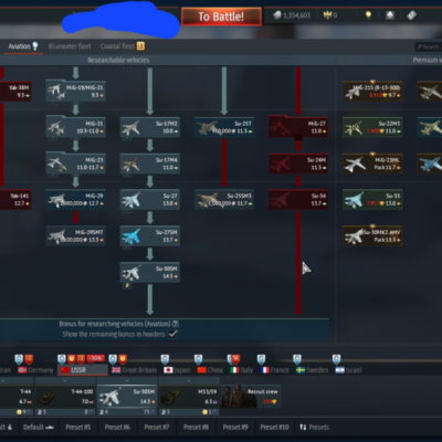 خرید اکانت وارتاندر پرشین تامکت دار و دوتا کشور هوایی تاپ کد #51