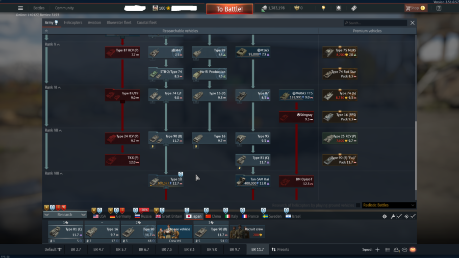 خرید اکانت وارتاندر زمینی 4 فکشن فول(امریکا انگلیس روسیه ژاپن) المان تا MAUS کد #49 (پین شده)