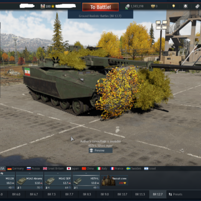 خرید اکانت وارتاندر زمینی 4 فکشن فول(امریکا انگلیس روسیه ژاپن) المان تا MAUS کد #49 (پین شده)