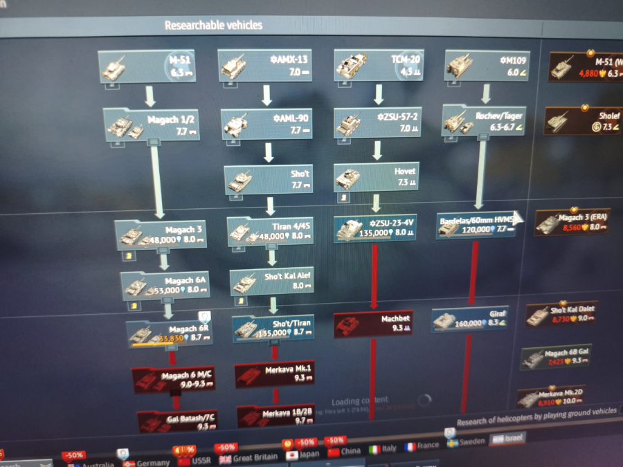 (فروخته شد) اکانت وارتاندر آمریکا زمینی فول و ایر اسراییل کد #58