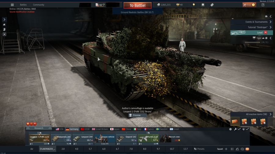 خرید اکانت وارتاندر قیمت ارزان به دلیل نیاز مالی فروش اکانت ویژه با یونیت پرمیوم ویژه و کم یاب flakpanzer 341 کد #59 (پین شده)