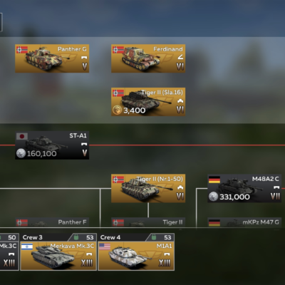 خرید اکانت وارتاندر موبایل (تانک محور) کد #2