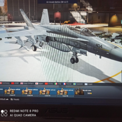 خرید اکانت وارتاندر آمریکا با یک پریمیوم جنگنده F/A-18C کد #77